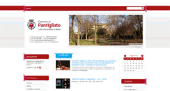 Desktop Screenshot of comune.pantigliate.mi.it